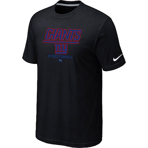 Nike New York Giants Critical Victory NFL T-Shirt - Black